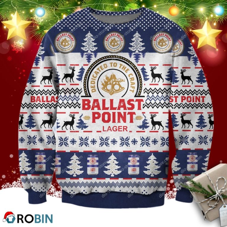 Ballast Point Beer 3d Print Ugly Sweatshirt