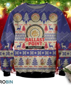 Ballast Point Beer Knitting Pattern 3d Print Ugly Sweatshirt 1