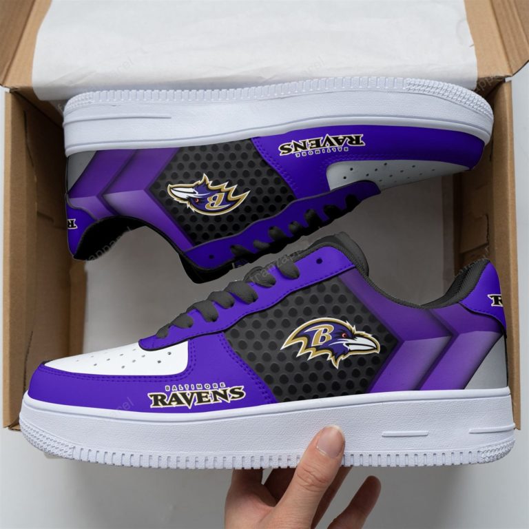 [Limited] Baltimore Ravens Air Force 1 Shoes – Custom Sneakers 220RB-NAF