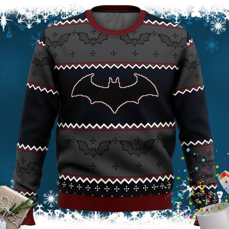 Batman Dark Ugly Christmas Sweater