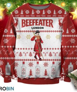 Beefeater London Dry Gin 3d Print Ugly Sweater