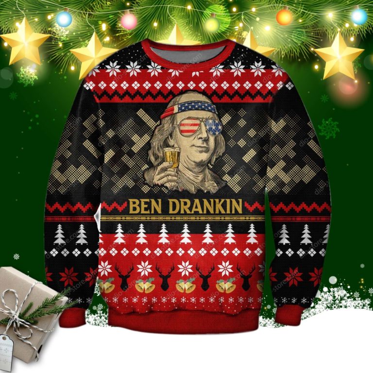 Ben Drankin Ugly Christmas Sweater