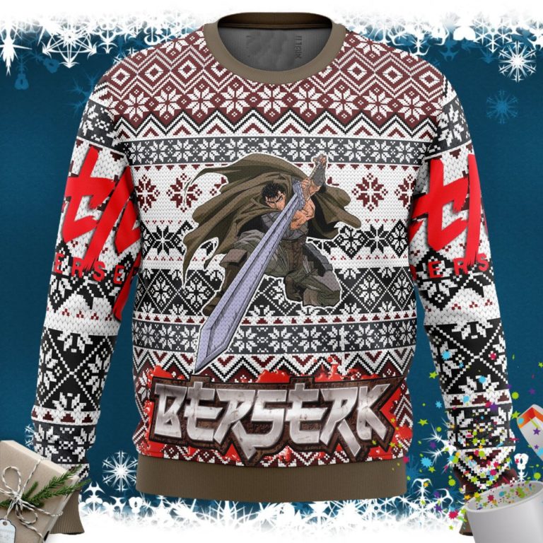 Berserk Guts Ugly Christmas Sweater