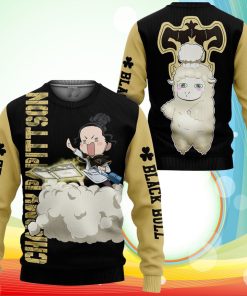 Black Bull Charmy Sweatshirt Black Clover Anime 3D Printed Sweater