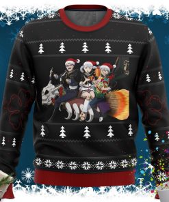 Black Clover Holiday Ugly Christmas Sweater Black Clover Holiday Ugly Christmas Sweater