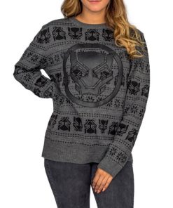 Black Panther Ugly Christmas Sweater