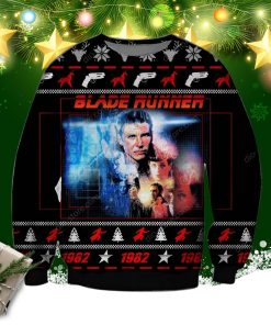 Blade Runner Knitting Pattern 3d Print Ugly Christmas Sweater