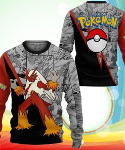 Blaziken Sweatshirt Anime Pokemon Sweater