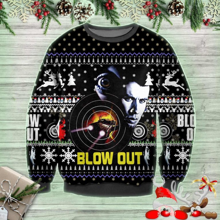 Blow Out Christmas Sweatshirt, Sweater