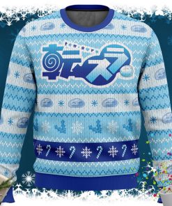 Blue Christmas That time I got reincarnated as a slime Christmas Sweater