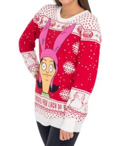 Bobs Burgers Louise Appreciate Your Lack Of Sarcasm Ugly Christmas Sweater