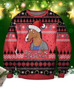 Bojack Horseman 3d Print Ugly Christmas Sweatshirt