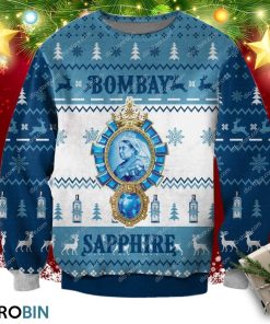 Bombay Sapphire 3d Print Ugly Christmas Sweater