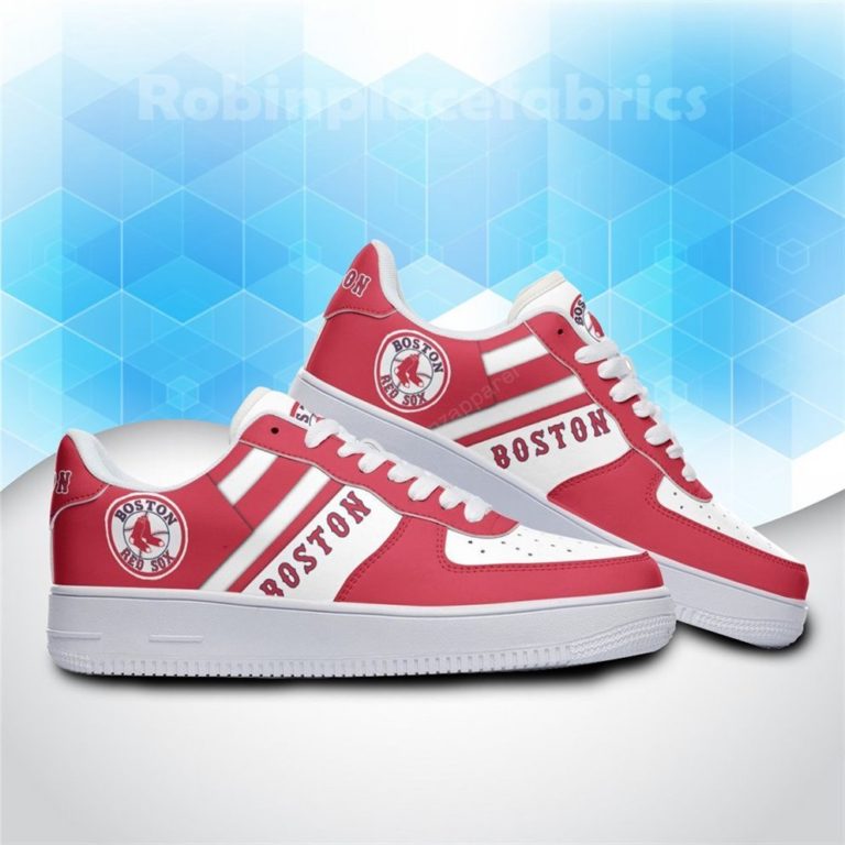 Boston Red Sox Air Force 1 Shoes 211RB-NAF