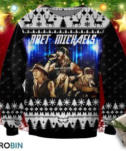 Bret Michaels 3d Print Ugly Christmas Sweatshirt