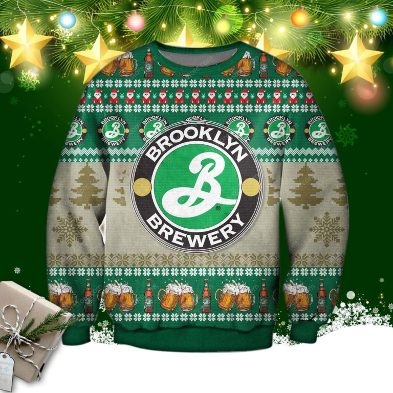 Brooklyn Brewery Ugly Christmas Sweatshirt