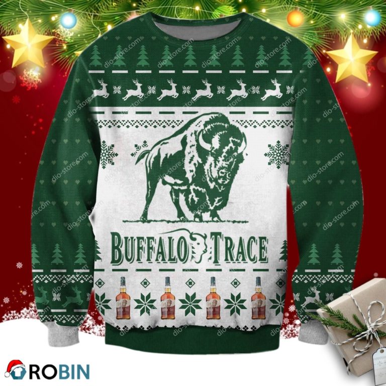 Buffalo Trace 3d Print Ugly Sweater