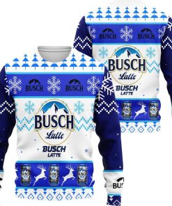 Busch Latte Beer 3D Printed Ugly Christmas Sweatshirt