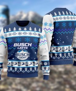 Busch Light Beer Ugly Christmas Sweatshirt