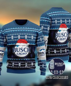 Busch Light Ugly Christmas Sweatshirt