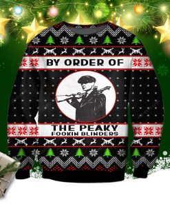 By Order Of The Peaky Blinders 3d Print Ugly Sweater