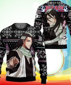 Byakuya Kuchiki Ugly Christmas Sweater Anime Bleach Xmas Gifts