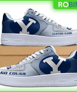 BYU Cougars Custom AF1 Sneakes