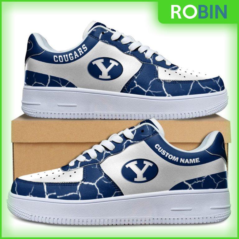 BYU Cougars NCAA Sneakers – Custom AF 1 Shoes