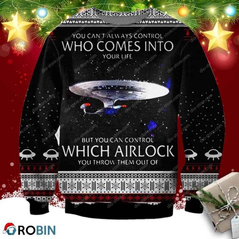 Can’t Always Control Who Comes Into Life 3d Print Ugly Christmas Sweater