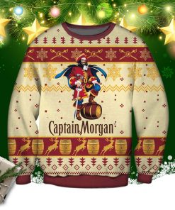 Captain Morgan 3d Print Ugly Sweater