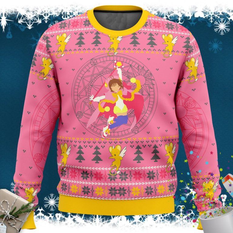 Cardcaptor Sakura Ugly Christmas Sweater