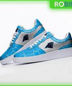 Carolina Panthers NFL Custom AF1 Sneakes