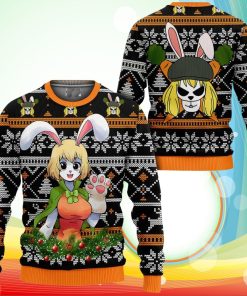 Carrot Ugly Christmas Sweater One Piece Anime Xmas Gifts