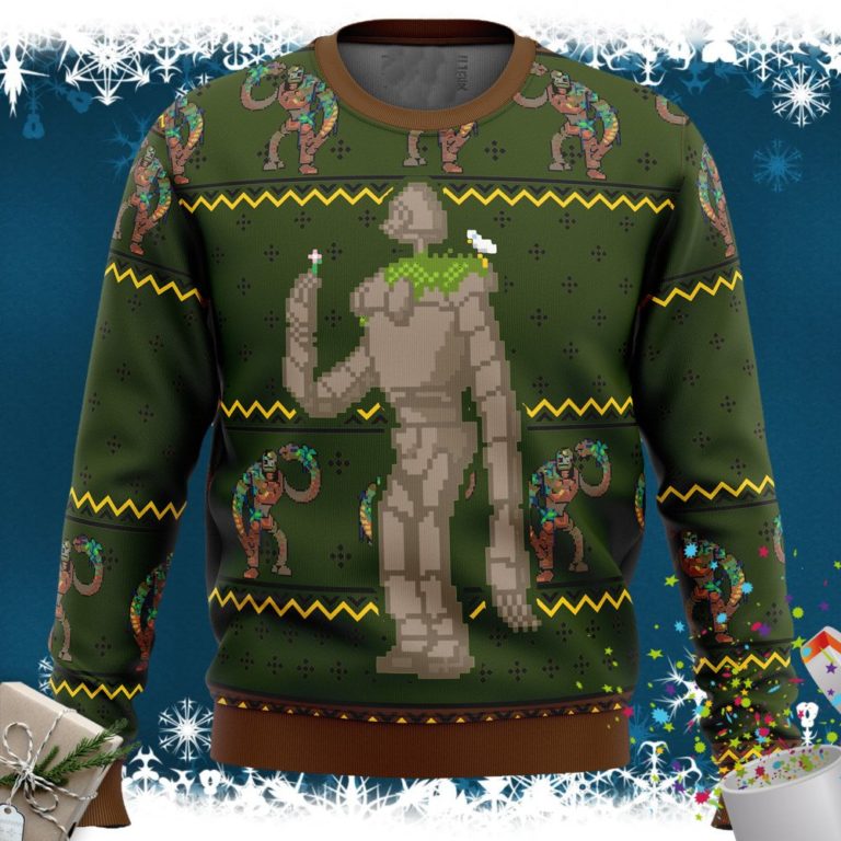 CASTLE IN THE SKY Laputan Robot Soldier Ugly Christmas Sweater