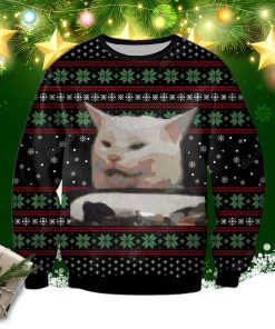 Cat Getting Yelled At 3d Print Ugly Sweater