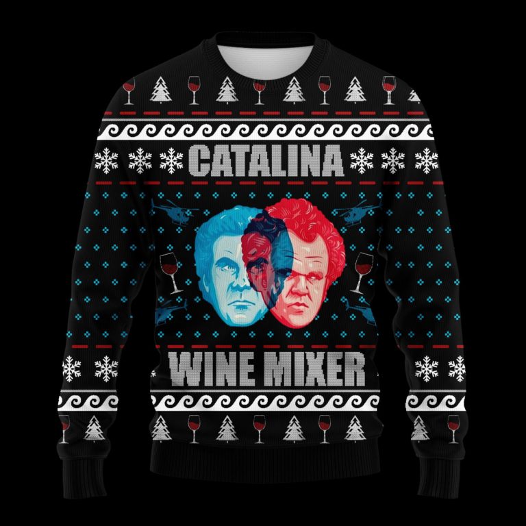 Catalina Wine Mixer Ugly Christmas Sweatshirt