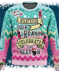 Celebrate the Season Squid Game Christmas Sweater