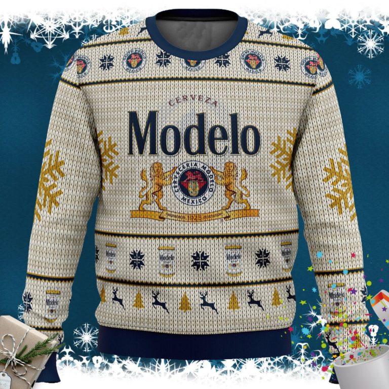 Cerveza Modelo Ugly Christmas Sweater
