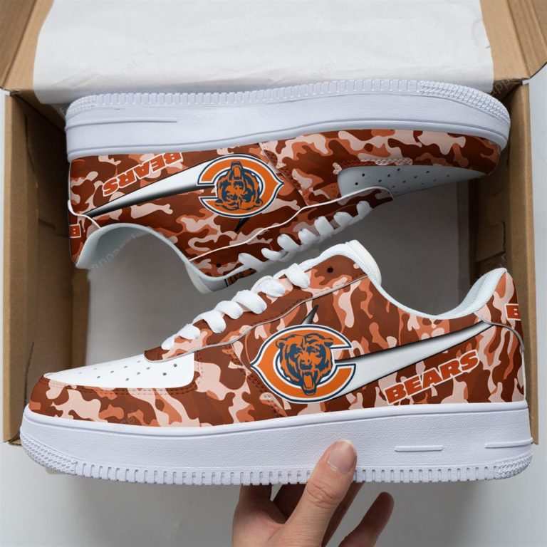 Chicago Bears Football Air Force 1 Shoes 136RB-NAF