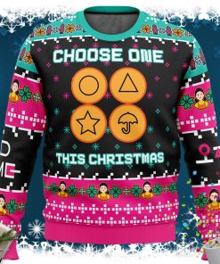 Choose One This Christmas Squid Game Christmas Sweater