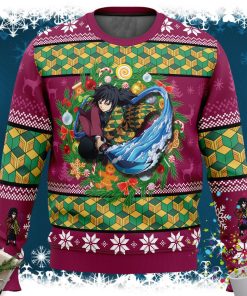 Christmas Giyuu Tomioka Demon Slayer Ugly Christmas Sweater
