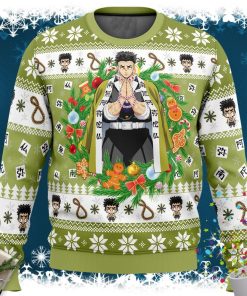 Christmas Gyomei Himejema Demon Slayer Ugly Christmas Sweater Christmas Gyomei Himejema Demon Slayer Ugly Christmas Sweater