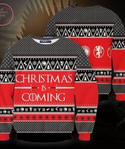 Christmas Is Coming Game Of Throne Ugly Christmas Sweater