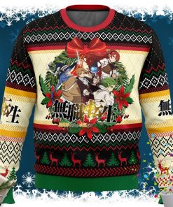 Christmas Is Here Mushoku Tensei Jobless Reincarnation Ugly Christmas Sweater
