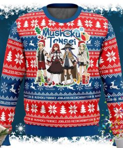 Christmas Joy Mushoku Tensei Jobless Reincarnation Ugly Christmas Sweater