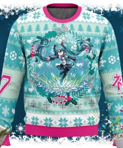 Christmas Symphony Hatsune Miku Ugly Christmas Sweater