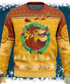 Christmas The Lion King Disney Ugly Christmas Sweater