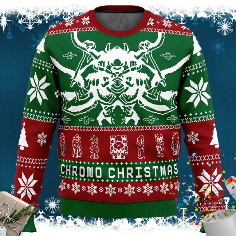 Chrono Trigger Chrono Christmas Ugly Christmas Sweater