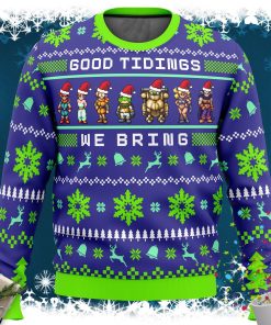 Chrono Trigger Good Tidings We Bring Ugly Christmas Sweater