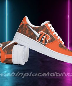 Cincinnati Bengals Air Force 1 Shoes 261RB-NAF Cincinnati Bengals Air Force 1 Shoes 261RB-NAF